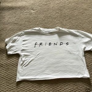 White crop top Friends